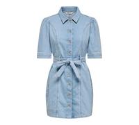 Denim shirt dress for women Only Vibbe Bleu L