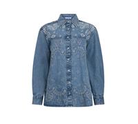Denim Shirt With Embroidery S