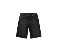 Daily Paper Shorts LASER MONOGRAM DENIM SHORTS in Black EU XS
