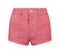 Denim Shorts - female - Dsquared2 - Denim Shorts - Red - M - Shorts M