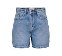 ONLY Women's Onlphine Life Shorts Bb Mas0001 Noos, Light Blue Denim, X-Large