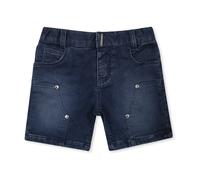 Denim Shorts with Metal Logo - unisex - Givenchy - Shorts - Blue - 18 M - Kids 18 M