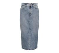 Denim skirt for women Only Onlayoe HW Front Slit Midi Bleu XS