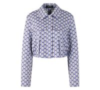 Denim-style Short Jacket in Scuba Jersey - female - Marc Cain - Light Jackets - Multicolor - L - Jackets L