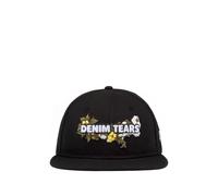 Denim Tears x New Era logo-embroidery adjustable cap - Black One Size