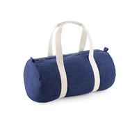 Denim travel bag Bag Base Bleu 20 L