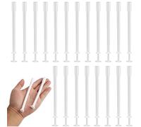 Denipry 20 PCS Disposable Vaginal Applicator, Pessary Suppository Applicators, Portable Personal Individually Wrapped Disposable Vaginal Applicators for Women Anus and Vagina Cleaning Tools