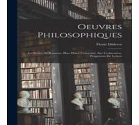 Denis Diderot Oeuvres Philosophiques: Le Neveu De Rameau. Plan D'une Universite Denis Diderot Multicolor