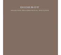 Denis Diderot Selected Philosophical Writings. Hardcover Book Denis Diderot Multicolor