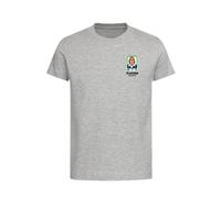 Denis Law World Cup Sticker Kids T-Shirt - Gray / 3-4 years