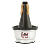 Denis Wick 5531 Adjustable Cup Mute for Bb Cornet or Trumpet, Black Polyester Coated Aluminium