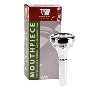 Denis Wick 5880E-4AY Classic Euphonium Mouthpiece, Silver Plated, Small Fitting