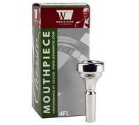 Denis Wick 5884-4FL Classic Flugel Horn Mouthpiece, Silver Plated