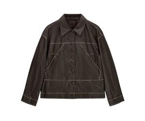 Denise Tokyo PU Jacket - female - Guess - Leather Jackets - Brown - M - Jackets M