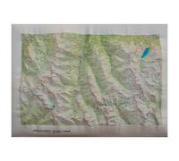 Deniveles - Aiguilles-D'arves, Galibier & Thabor (Summer) - Raised-relief map