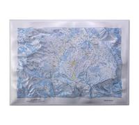Deniveles - Domaine du Devoluy - Raised-relief map