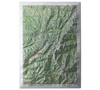 Deniveles - Hautes Vosges Gérardmer - Raised-relief map