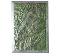 Deniveles - Hautes Vosges Munster - Raised-relief map