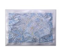 Deniveles - Le Devoluy - Raised-relief map