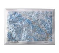 Deniveles - Serre-Chevalier - Raised-relief map