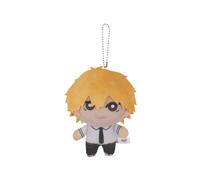 (Denji) Adorable Man Chainsaw 15cm Plush Keychain Denji Aki Power Anime Doll