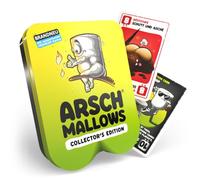 DENKRIESEN - ARSCHMALLOWS® Collector's Edition - Less Eats More | Waterproof Card Game | Ages 9+ | 2-6 Players | Funny Family Game | Perfect for Game Nights and Parties