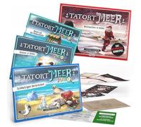DENKRIESEN - Crime Scene Sea Bundle - Junior Cases + Christmas Case | From 8 Years | Exciting Crime Game for Children | Detective Game | Adventure for Young Investigators | Ideal for the Whole Family