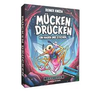 DENKRIESEN Direkt - Mosquitoes Press "Ein Hauen und Stechen." | Official Card Game from Publisher | Funny Reaction Game for Children & Adults | 2-7 Players | from 7 Years | Approx. 20 Minutes | 110