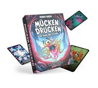 DENKRIESEN Mosquitoes Press "Ein Hauen und Stechen." Funny Card Game for Children & Adults 2-7 Players from 7 Years Approx. 20 Minutes Playing Time Reaction Game with 110 Cards
