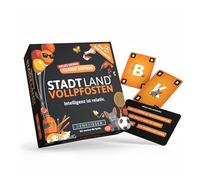 DENKRIESEN - STADT LAND VOLLPFOSTEN - Das Kartenspiel - Classic Edition: Intelligenz ist relativ. Kartenspiel mit 120 Karten