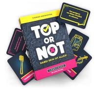 DENKRIESEN - Top or Not!? - The Fun Party Game for Adults & Children from 10 Years | Word Game & Discussion - Convince with Wit & Charm | 3-6 Players, 30 Minutes Playing Time