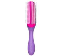 Denman Curly Hair Brush D3 (African Violet) 7 Row Styling Brush for Detangling, Separating, Shaping and Defining Curls - For Women and Men