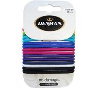 Denman 4mm Large No Damage Elastic E Bright Hairbands, 18-Piece (Pack of 1)