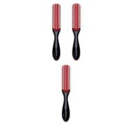 Denman D14 Classic 5 Row Styling Hair Brush - Black - Pack of 3