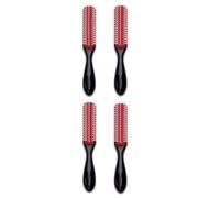 Denman D14 Classic 5 Row Styling Hair Brush - Black - Pack of 4