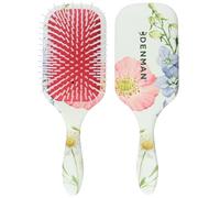 Denman D38 Paddle Hairbrush Floral Fantasy -Air cushioned pad for Detangling, Blow drying, Smoothing, Styling brush - Detangling hair brush For All Hair types - Women and Men