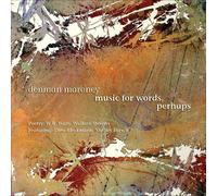 DENMAN MARONEY Music for Words Perhaps (CD) (US IMPORT)