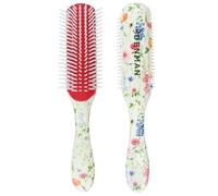 Denman Original Curl Definer & Styler 7 Row Hairbrush for Detangling, Separating, and Defining Curls, Curly Hairbrush - D3 Wild Flowers