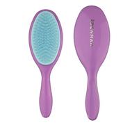 Denman Wet Detangler Shower Hairbrush for Detangling All Hair Types for Women, Kids and Men - Wet Hairbrush for Everyone - (Purple) D95