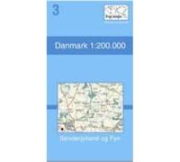 Denmark 3: Southern Jutland and Fyn 1:200,000 Sonderjylland og Fyn