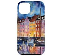 Denmark Copenhagen Nyhavn Winter Art Case for iPhone 13