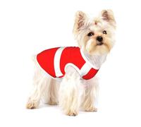 Denmark Danish Flag Medium Stretchy Dog T-Shirts Soft Cool Sleeveless Stripe Vests Breathable Clothes for Puppy Kitty Cats Small.