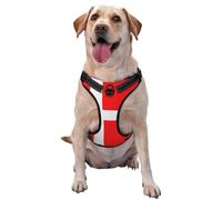 Denmark Danish Flag Pet Traction Vest Harness Dog Harness Medium Size Dog Pet Supplies Outdoor Travel Dog Walking