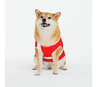 Denmark Danish Flag Print Dog Shirts Summer Soft Breathable Dog T-Shirts Pet Sleeveless Vest for Large Dogs(Xl-5xl)