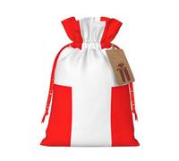 Denmark Danish Flag Print Gift Decor Drawstring Bags Reusable Holiday Versatile Party Favors Present Sack