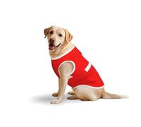 Denmark Danish Flagprint Large Pets Vest Breathable Sleeveless Tank Top Cozy Lightweight Walks Travel T-Shirt
