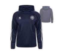 Denmark Hooded Sweatshirt Navy Hummel DBU Travel Hoodie Denmark Hoody Size M-3XL