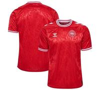 Denmark Hummel Football Home Shirt Jersey Adult 2024 Red