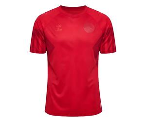 Denmark Men's Mens 2022 2023 Home Jersey in Red | Size: 2XL Denmark Red 2XL