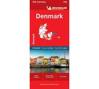 Denmark - Michelin National Map 749